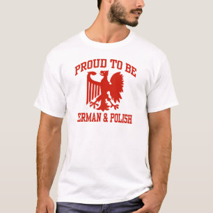 T-shirt Polonais Et Allemand