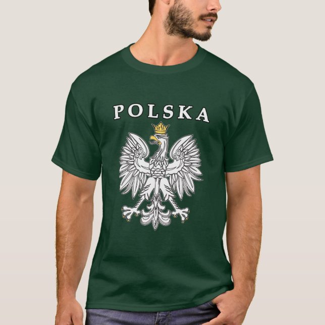 T-shirt Polska avec Eagle polonais (Devant)