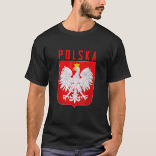 T-shirt Polska Eagle Emblem Poland Flag Polish Culture Pie