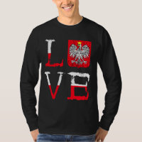 Polska Love Pologne Aimer Pologne Aigle polonais F