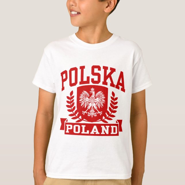 T-shirt Polska Pologne (Devant)