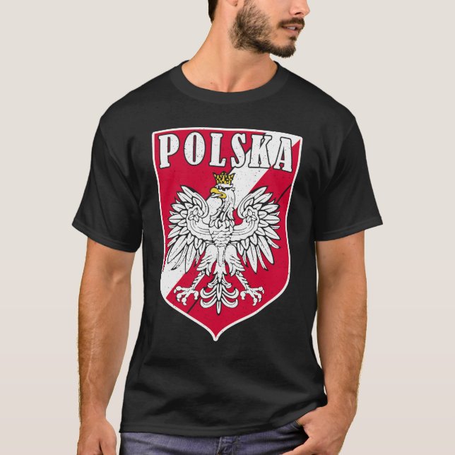 T-shirt Polska Polska (Devant)