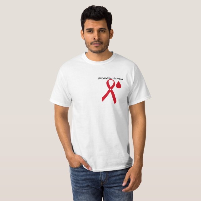 T-shirt Polycythemia vera awareness (Devant entier)