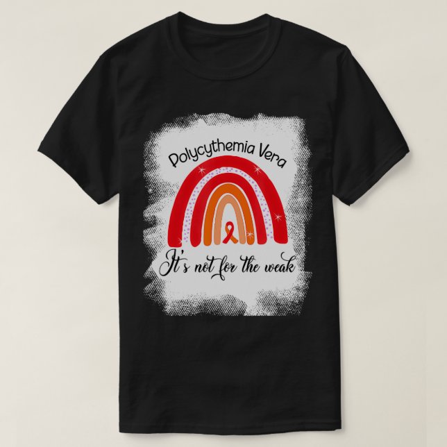 T-shirt Polycythemia Vera Ce n'est pas pour le Ruban rouge (Design devant)