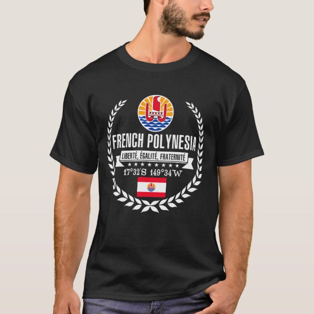 T-shirt Polynésie française (Devant)