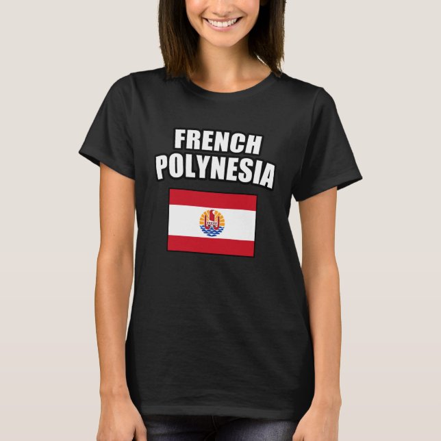 T-shirt Polynésie française (Devant)