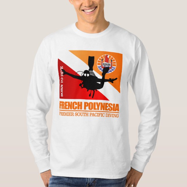 T-shirt Polynésie française DF2 (Devant)