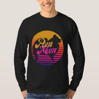 T-shirt Pom Mom Pomeranian Amoureux de les chiens