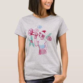 T-shirt Pom-Pom de Noël Vintage