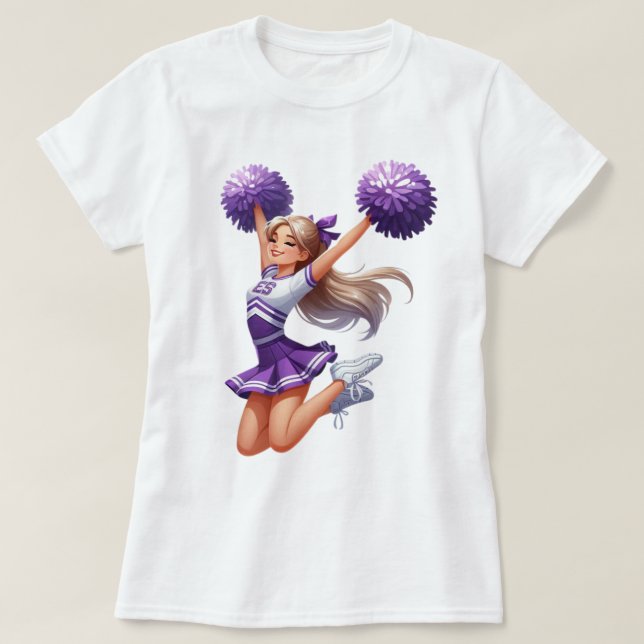 T-shirt Pom-pom girl  (Design devant)