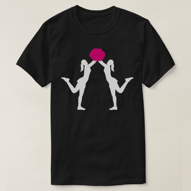 T-SHIRT POM-POM GIRL 8 (Design devant)