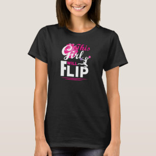 T-shirt Pom-pom girl Cette fille va faire basculer les pom