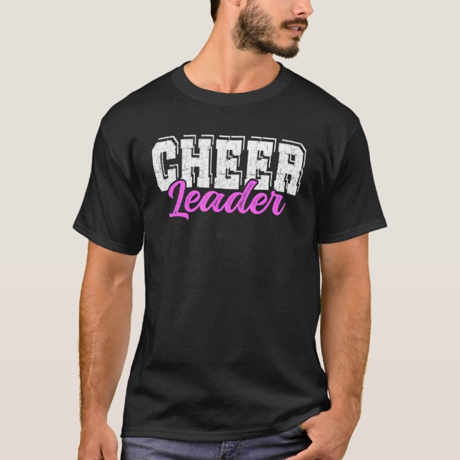 T-shirt Pom-Pom Girl Cheerleading (Devant)
