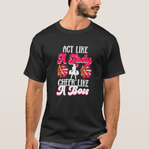 T-shirt Pom-pom girl Cheerleading Agis comme une Dame Acc