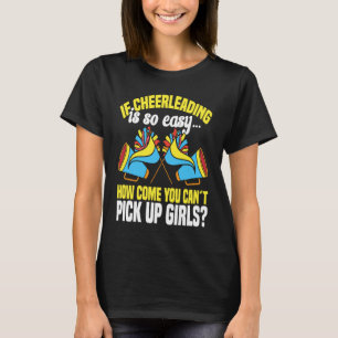 T-shirt Pom-pom girl Cheerled Si Cheerled est si