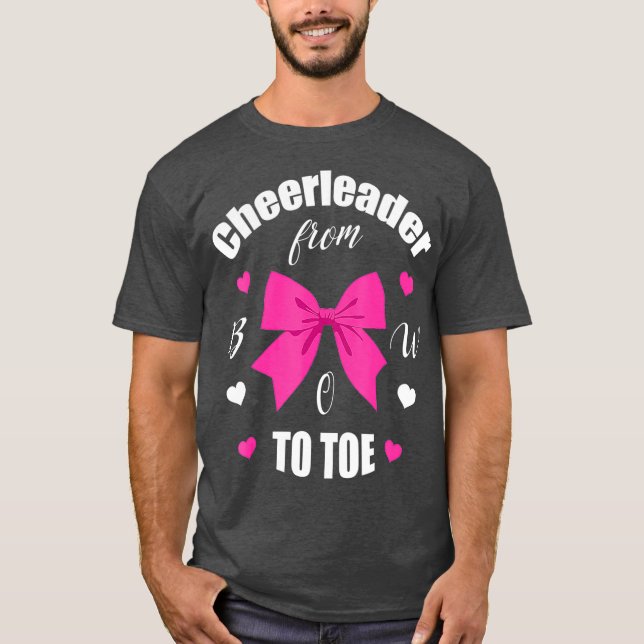 T-shirt Pom-pom girl De Bow 2 Toe Cheerled Girl (Devant)