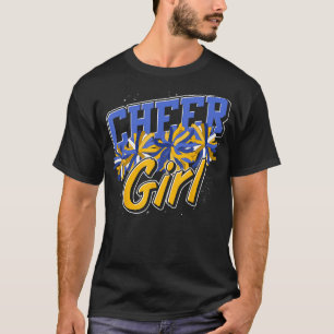 T-shirt Pom-pom girl Femmes Pratiques De Cheer Filles Brav