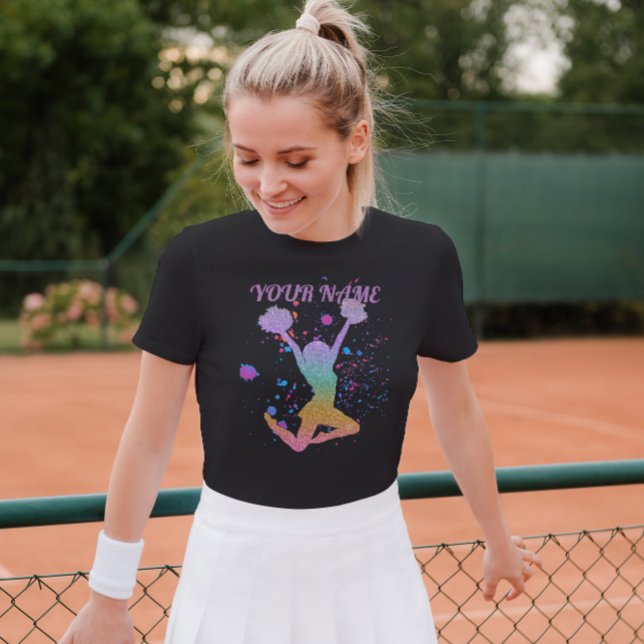 T-shirt Pom-pom girl Gradient High School ou College Event (Créateur téléchargé)