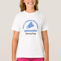 Pom-Pom Personnalisé Camp de Cheerleader Bleu