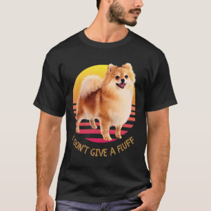 T-shirt Pom Poméranien Je Ne Donne Pas Un Flux 19