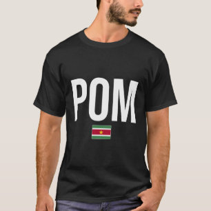 T-shirt Pom Surinamese Plat Suriname