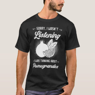 T-shirt Pomegranit Jus Arbre Graines Fruit Flower Plante 4