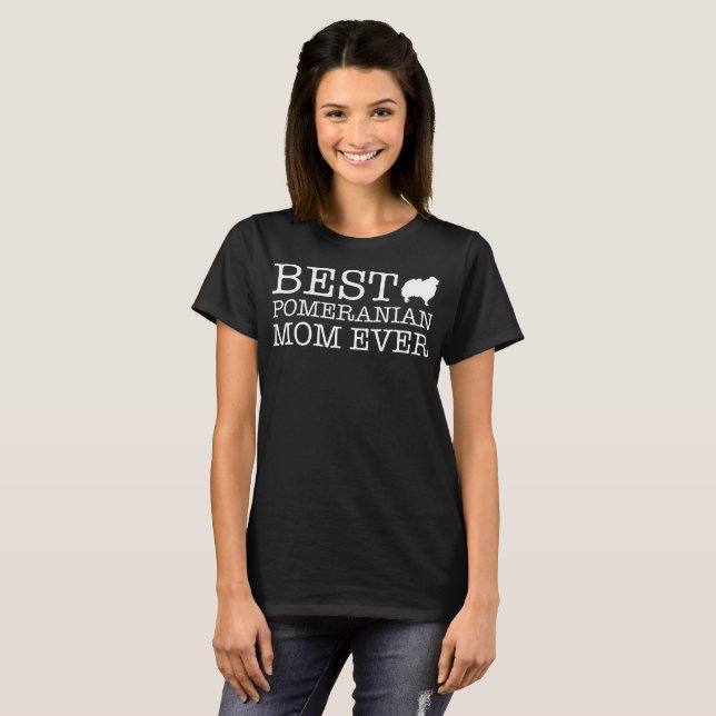 T-shirt Pomeranian (Devant entier)