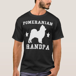 T-shirt Poméranian Grandpa cute workout shirt funny llama