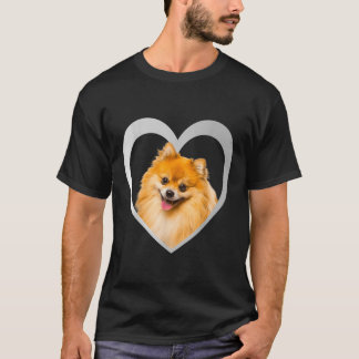 T-shirt Pomeranian Zwergspitz Miniature Spitz Design Unise