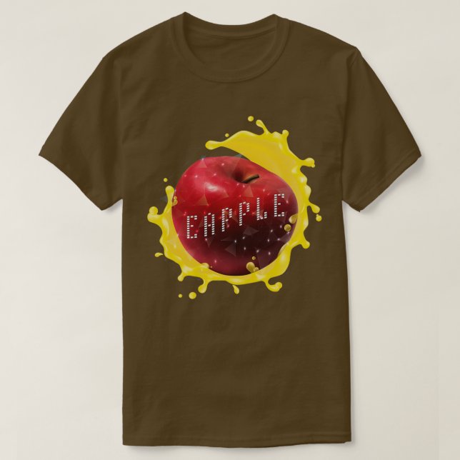 T-shirt pomme 1 (Design devant)