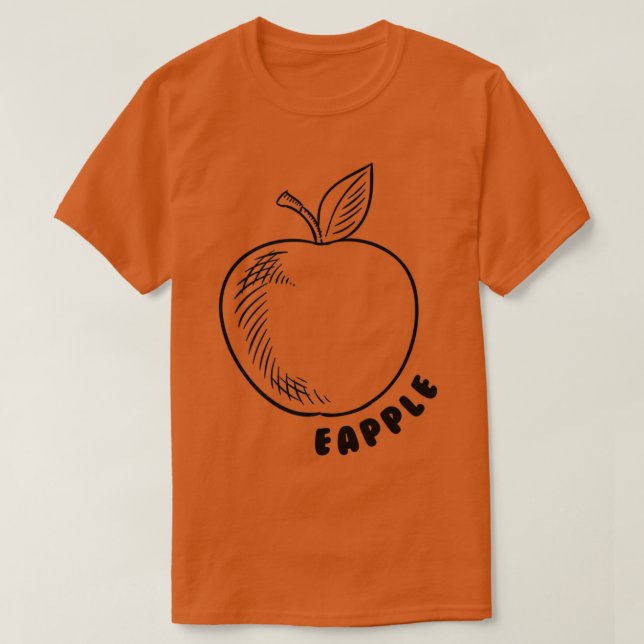 T-shirt pomme 26 (Design devant)