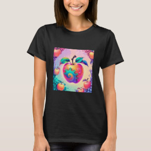 T-shirt Pomme colorée