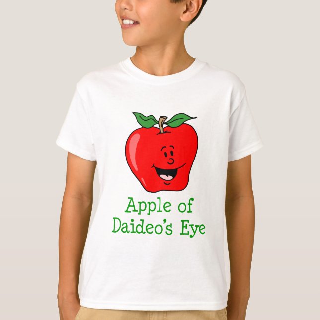 T-shirt Pomme de l'oeil de Daideo (Devant)