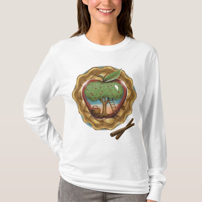 T-shirt Pomme de ma tarte (Devant)