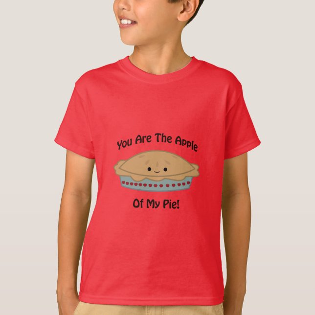 T-shirt Pomme de ma tarte (Devant)