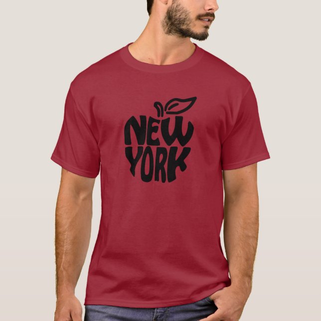 T-shirt Pomme de New York (Devant)