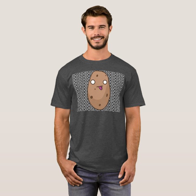 T-shirt Pomme de terre (Devant entier)