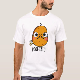 T-shirt Pomme de terre amusant Farting Pun de pomme de ter