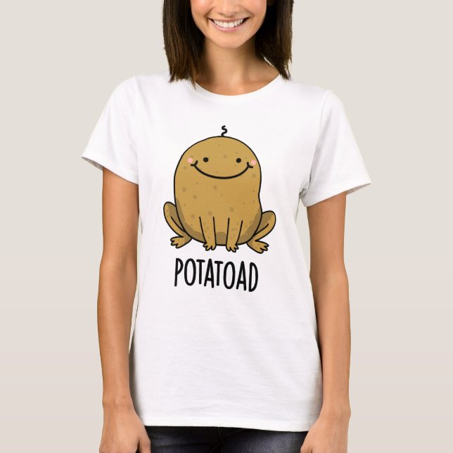T-shirt Pomme de terre amusant pomme de terre tourte (Devant)