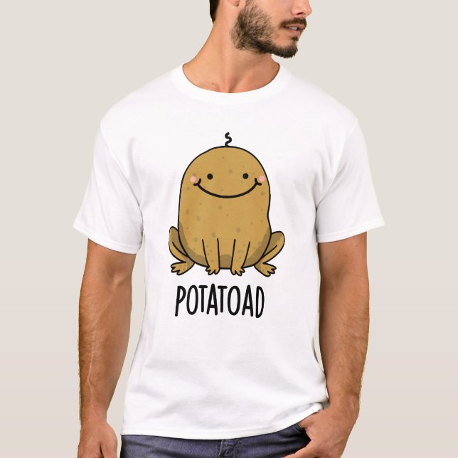 T-shirt Pomme de terre amusant pomme de terre tourte (Devant)