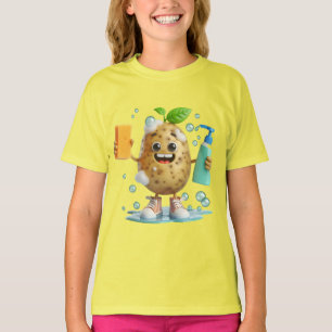 T-shirt Pomme de terre au shampooing