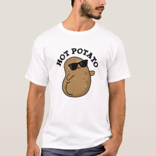 T-shirt Pomme de terre chaude amusant Veggie Pun