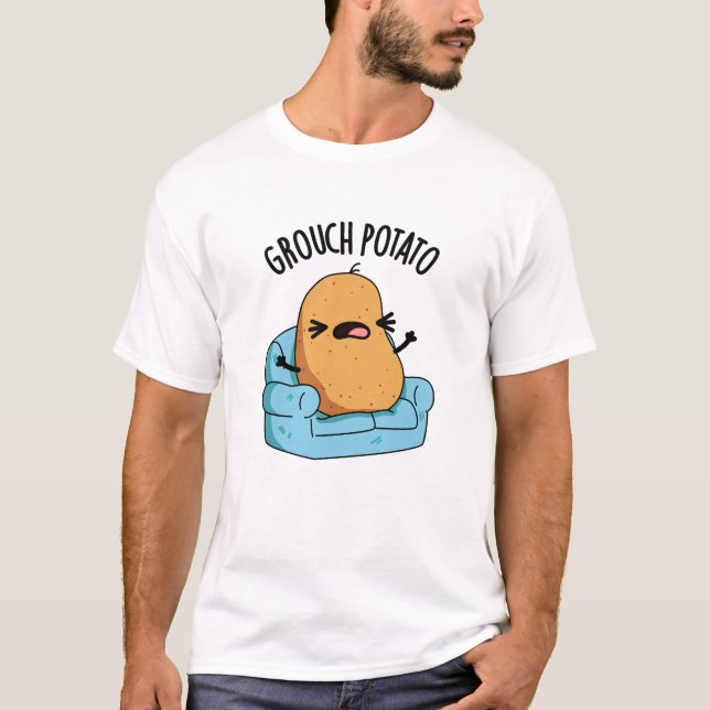 T-shirt Pomme de terre de Groupement Fantaisie Veggie Puns (Devant)