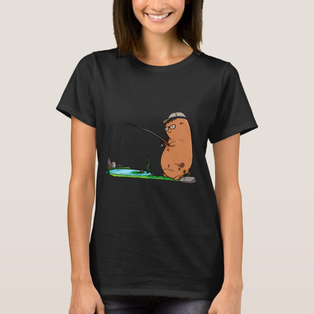 T-shirt Pomme de terre Fisher (Devant)