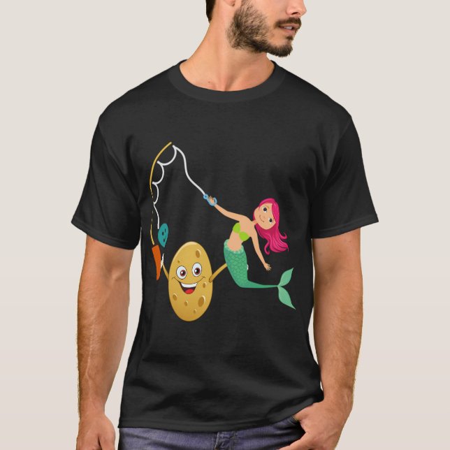 T-shirt pomme de terre fisher (Devant)