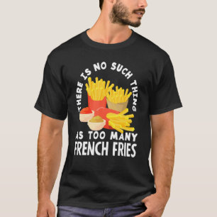 T-shirt Pomme de terre frite française