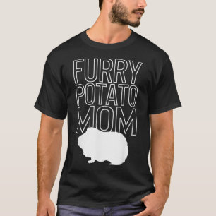 T-shirt Pomme de terre Furieuse Maman Guinée Cochon Maman