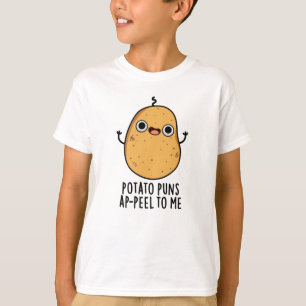 T-shirt Pomme De Terre M'Épluche Un Jeu De Pomme De Terre 