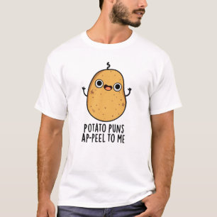 T-shirt Pomme De Terre M'Épluche Un Jeu De Pomme De Terre