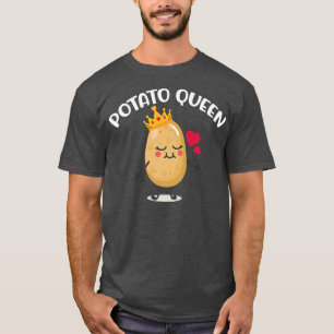 T-shirt Pomme de terre Queen Pud